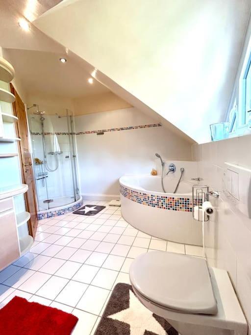 Sonnige Wohnung Am Lindenberg Lohfelden Buitenkant foto